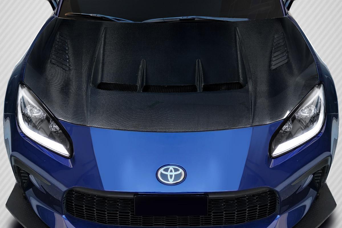 2022-2025 Toyota 86/ Subaru Brz GT Competition Hood, Carbon Fiber - view 1