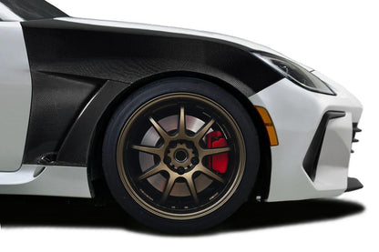 2022-2025 Toyota GR86 / Subaru BRZ Kumei Front Fenders, Carbon Fiber - view 1