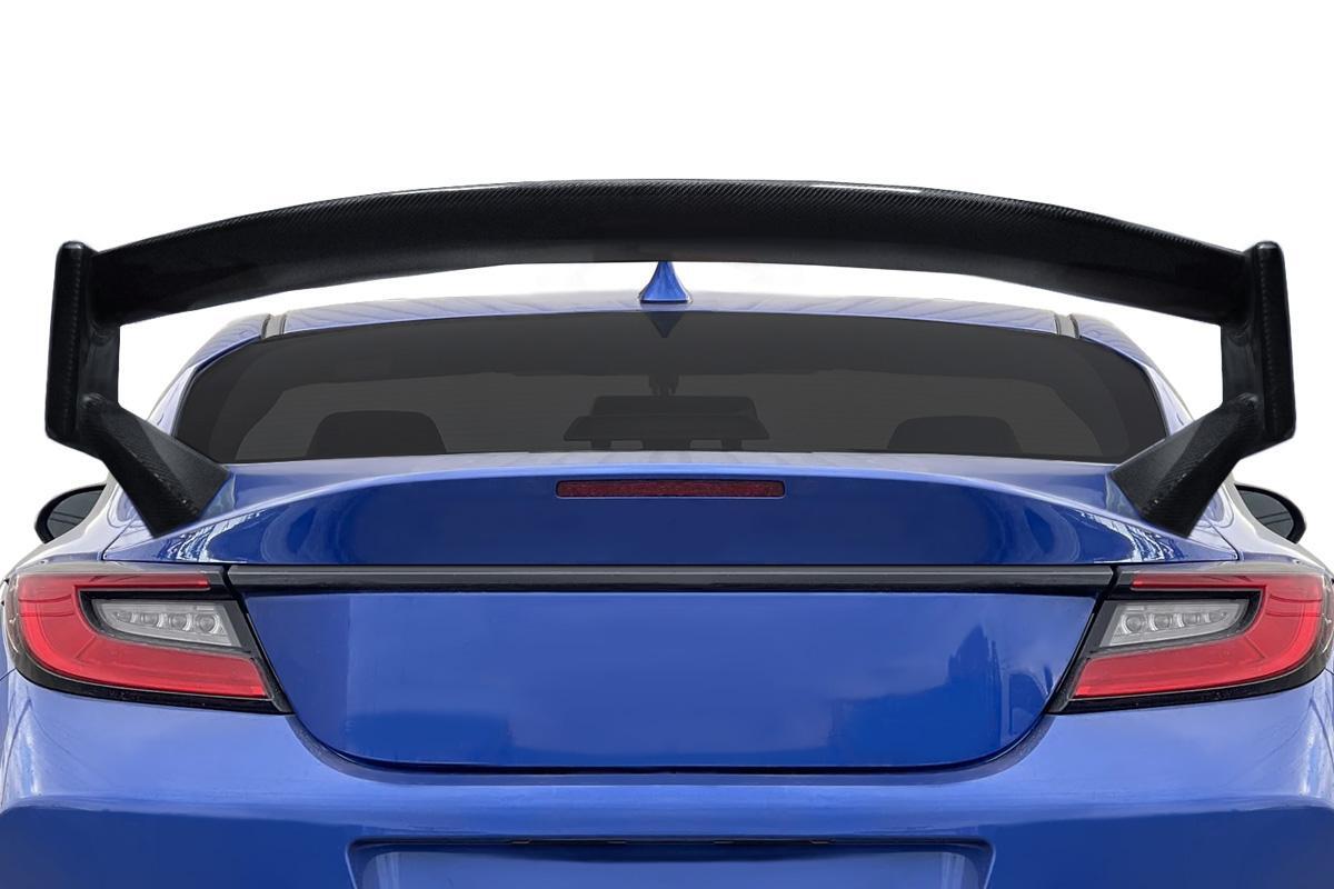 2022-2025 Toyota GR86 / Subaru BRZ Prisma Rear Wing Spoiler, Carbon - view 1