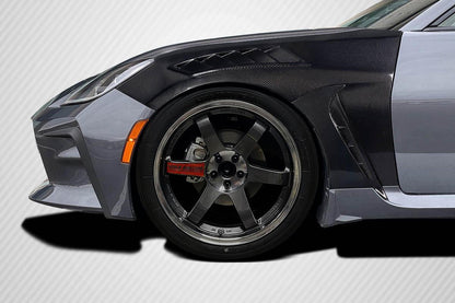 2022-2025 Toyota GR86 / Subaru BRZ Vortex Front Fenders, Carbon Fiber - view 1