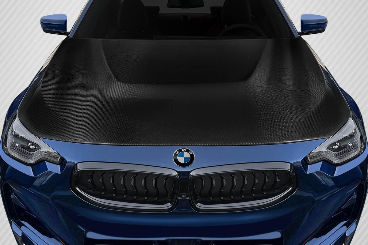 2022-2026 BMW 2 Series G42 M2 G87 GT Tuning Hood, Carbon Fiber - view 1