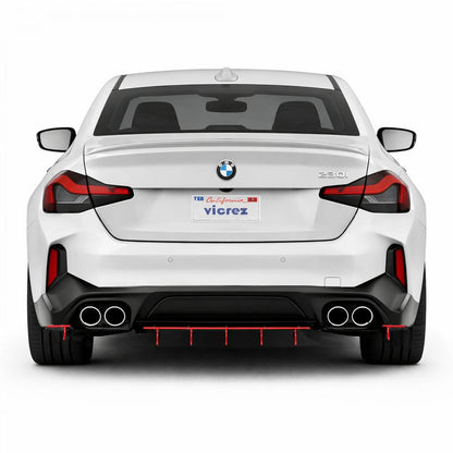 2022-2026 BMW 2 Series Zonari VR5 Rear Diffuser, ABS - view 7