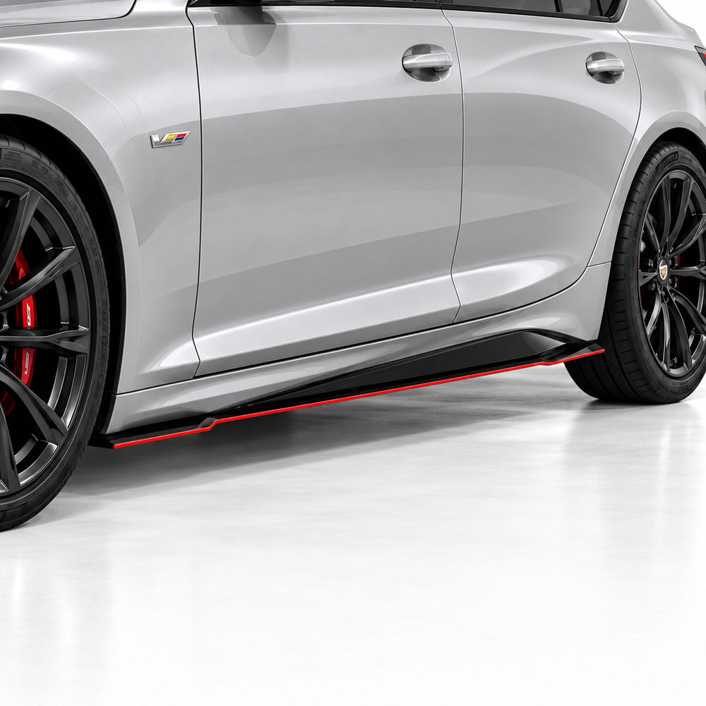2022-2026 Cadillac CT5-V V7R Side Skirt Splitter Set