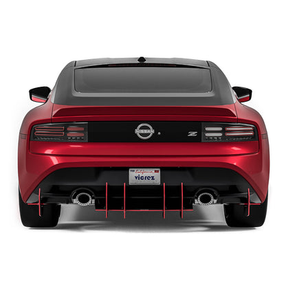 2022-2026 Nissan Z Centa VR2 Rear Diffuser, Made in USA - view 3
