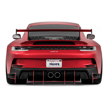 2022-2026 Porsche 911 GT3 Uruzo Style Rear Diffuser - view 5
