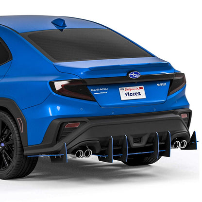 2022-2026 Subaru WRX Genali VR2 Rear Diffuser, Made in USA