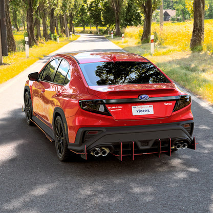 2022-2026 Subaru WRX Genali VR2 Rear Diffuser, Made in USA - view 5