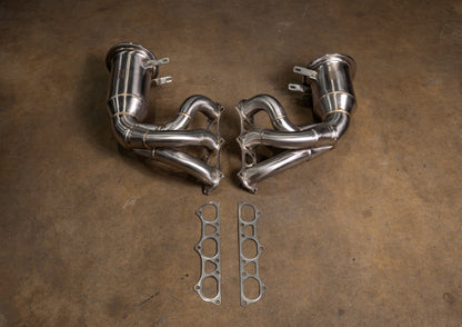 2022-2027 400 Cell Catted Down Pipes For Porsche 992 GT3 / GT3 RS