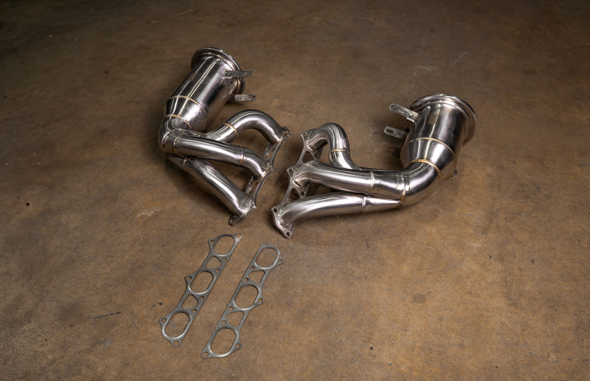 2022-2027 400 Cell Catted Down Pipes For Porsche 992 GT3 / GT3 RS