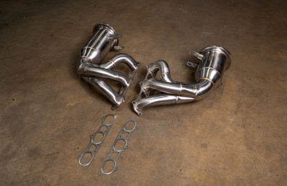 2022-2027 400 Cell Catted Down Pipes For Porsche 992 GT3 / GT3 RS