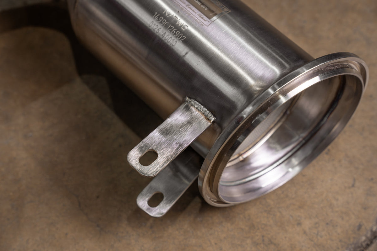 2022-2027 400 Cell Catted Down Pipes For Porsche 992 GT3 / GT3 RS