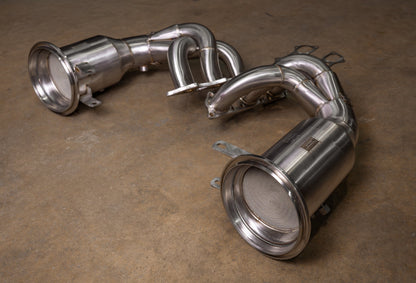 2022-2027 400 Cell Catted Down Pipes For Porsche 992 GT3 / GT3 RS