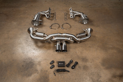 2022-2027 Valvetronic Valved Sport Exhaust System for Porsche 992 GT3/RS