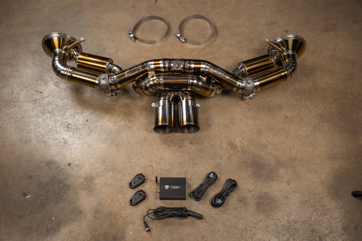 2022-2027 Valvetronic Valved Sport Exhaust System for Porsche 992 GT3/RS