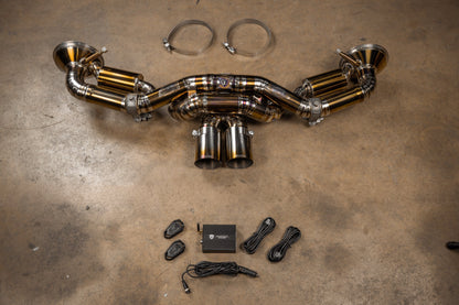 2022-2027 Valvetronic Valved Sport Exhaust System for Porsche 992 GT3/RS