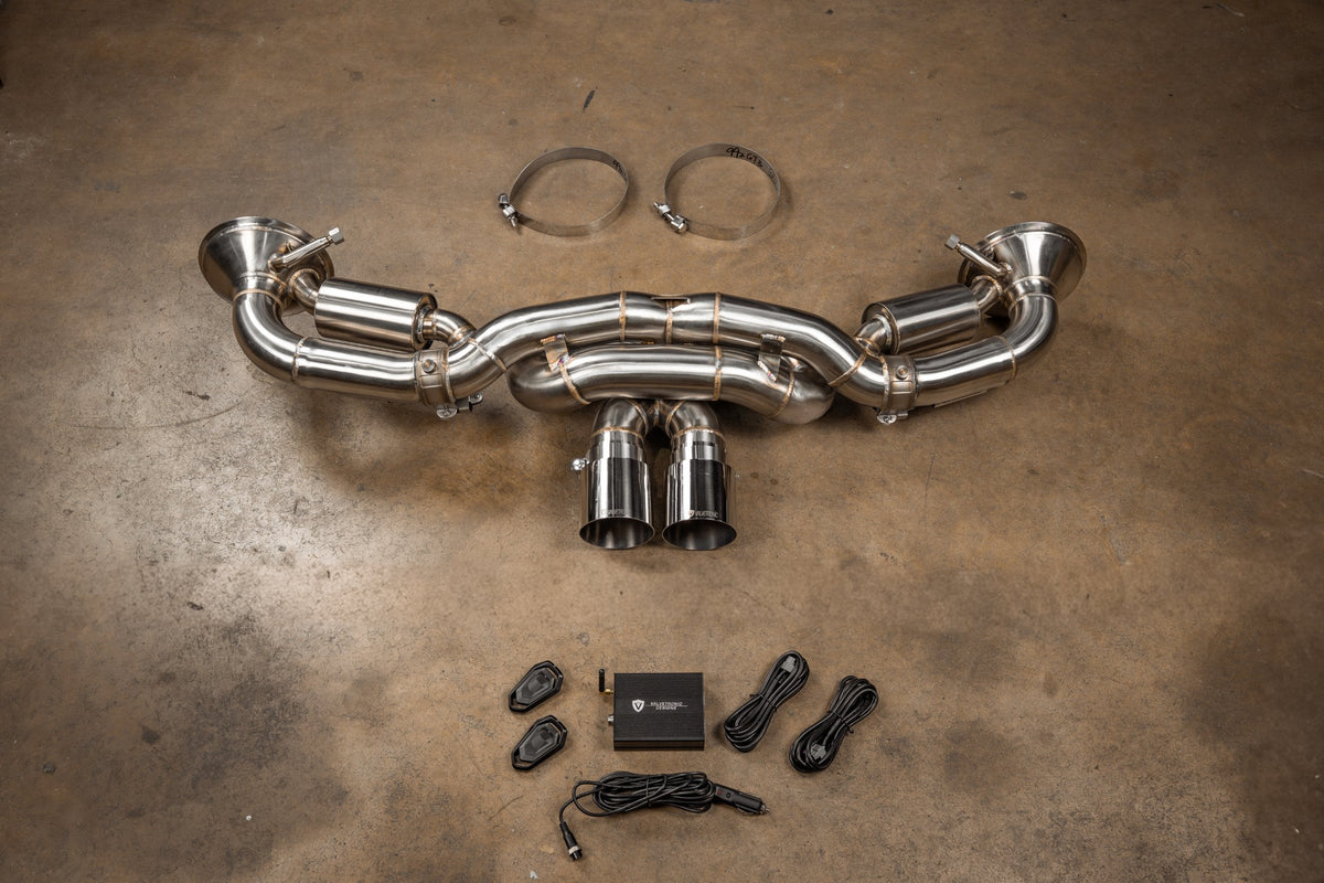 2022-2027 Valvetronic Valved Sport Exhaust System for Porsche 992 GT3/RS