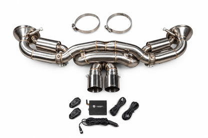2022-2027 Valvetronic Valved Sport Exhaust System for Porsche 992 GT3/RS