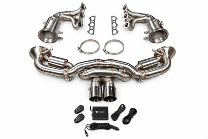 2022-2027 Valvetronic Valved Sport Exhaust System for Porsche 992 GT3/RS
