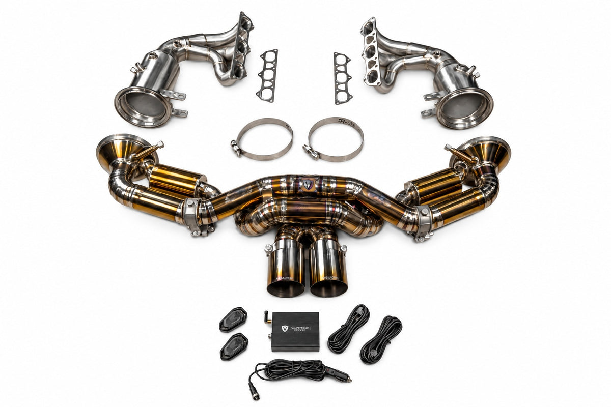 2022-2027 Valvetronic Valved Sport Exhaust System for Porsche 992 GT3/RS