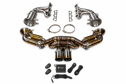 2022-2027 Valvetronic Valved Sport Exhaust System for Porsche 992 GT3/RS