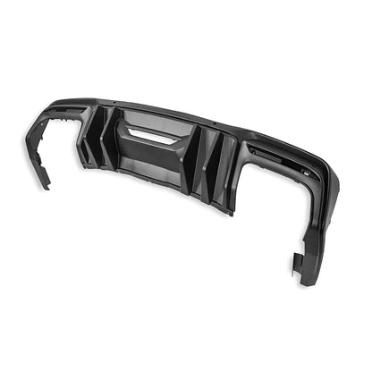 2023-2026 Ford Mustang CP Style Rear Diffuser, OEM Black - view 3