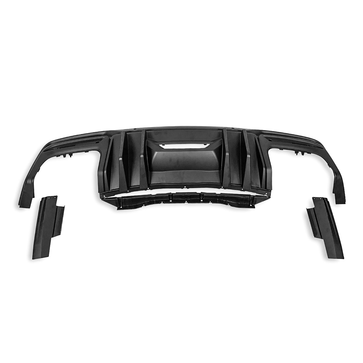 2023-2026 Ford Mustang CP Style Rear Diffuser, OEM Black - view 4