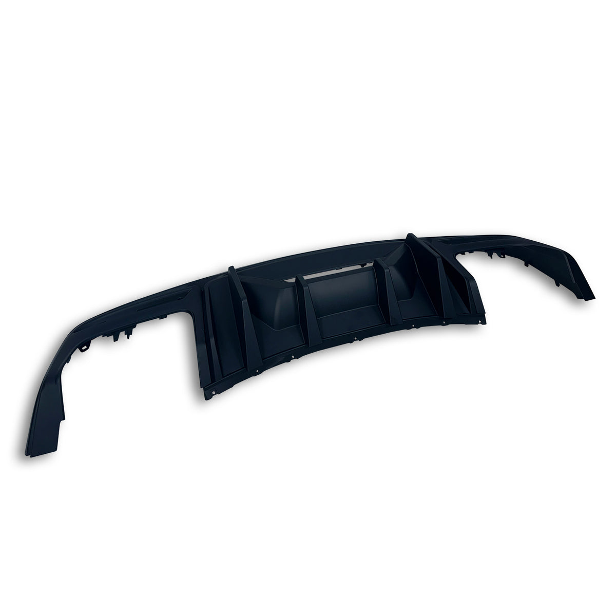 2023-2026 Ford Mustang V3R Style Rear Diffuser, OEM Black - view 2