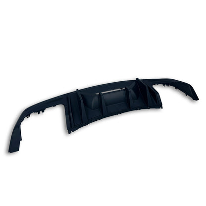 2023-2026 Ford Mustang V3R Style Rear Diffuser, OEM Black - view 2