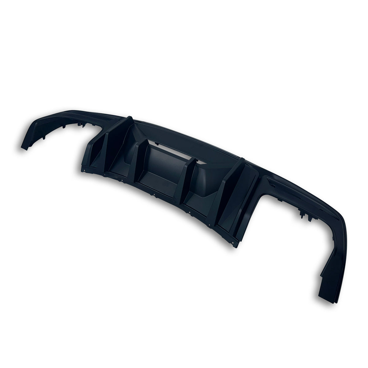 2023-2026 Ford Mustang V3R Style Rear Diffuser, OEM Black - view 3