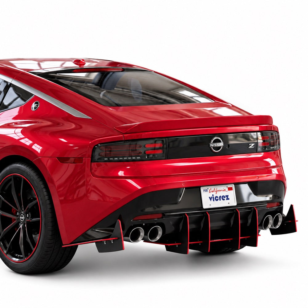 2023-2026 Nissan Z Genali VR2 Rear Diffuser, ABS, USA Made