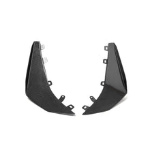 2023-2027 C8 Corvette Z06/E-Ray Type Z07 Dry Gloss Carbon Fiber Front Canards Pair
