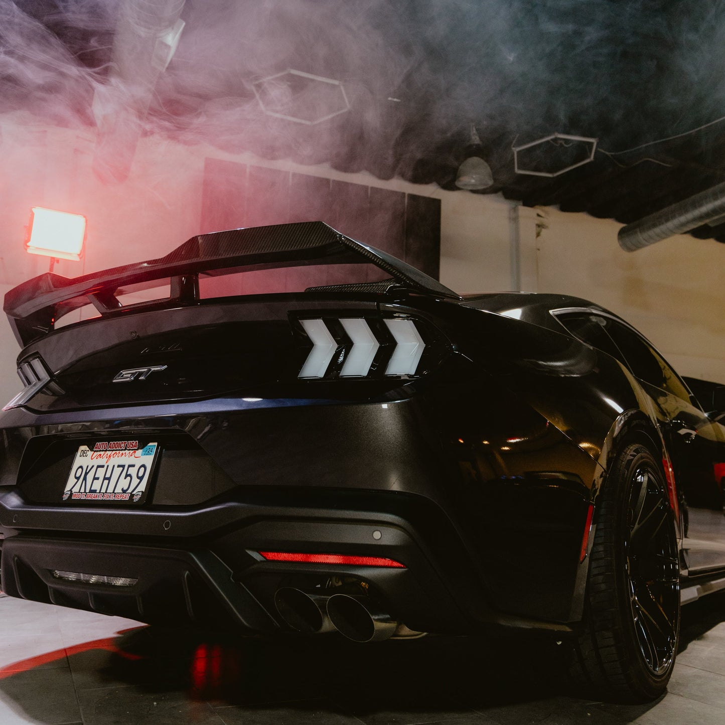 2024-2026 Mustang S650 Euro Style Taillights Amber Turn Signal Sequential