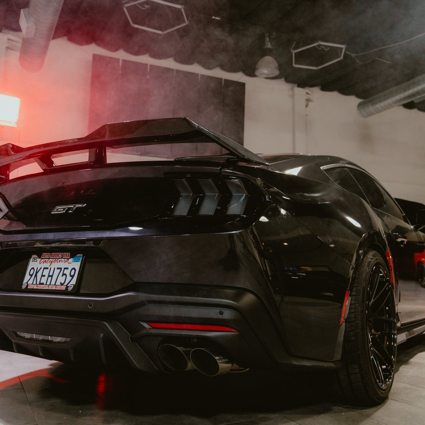 2024-2026 Mustang S650 Euro Style Taillights Amber Turn Signal Sequential