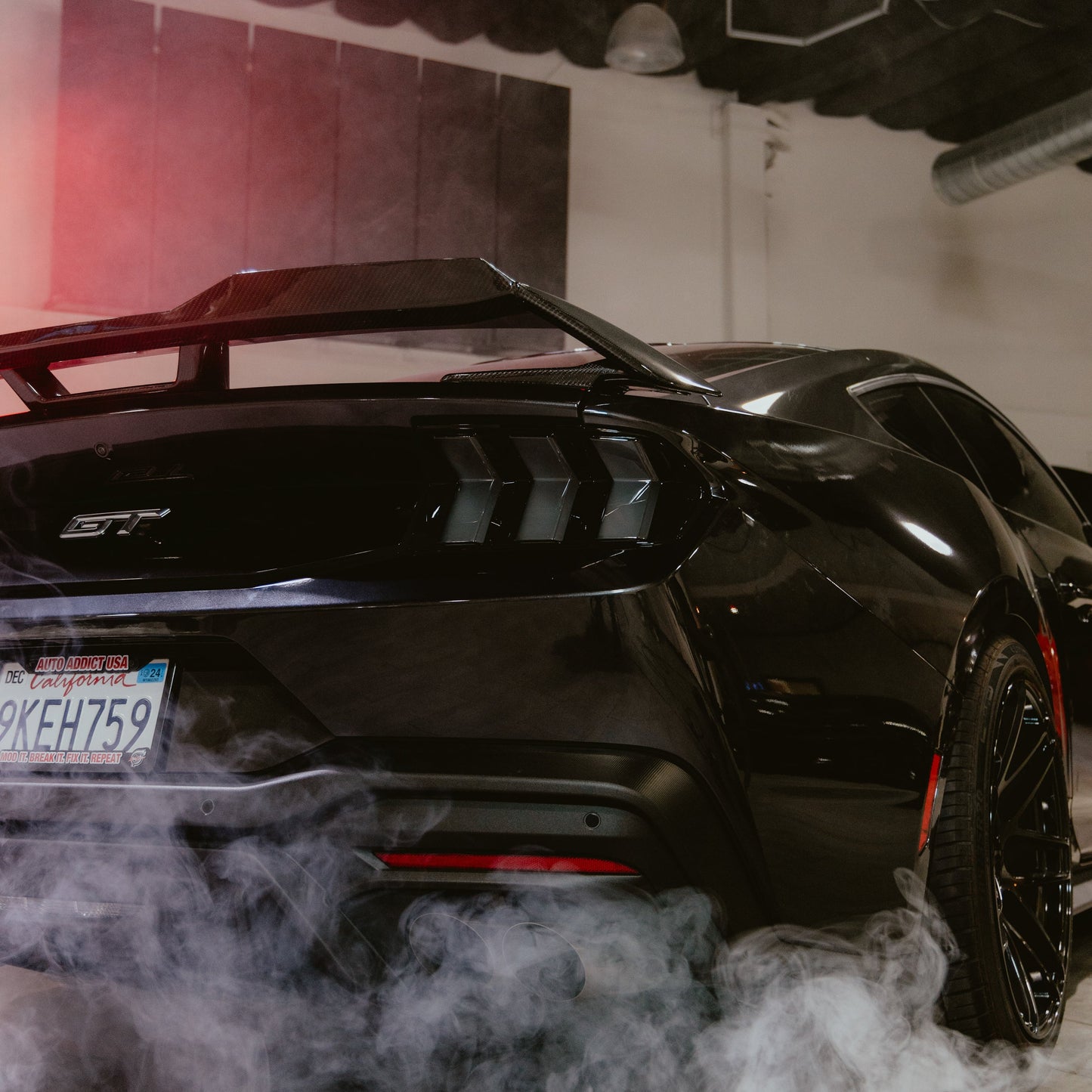 2024-2026 Mustang S650 Euro Style Taillights Amber Turn Signal Sequential