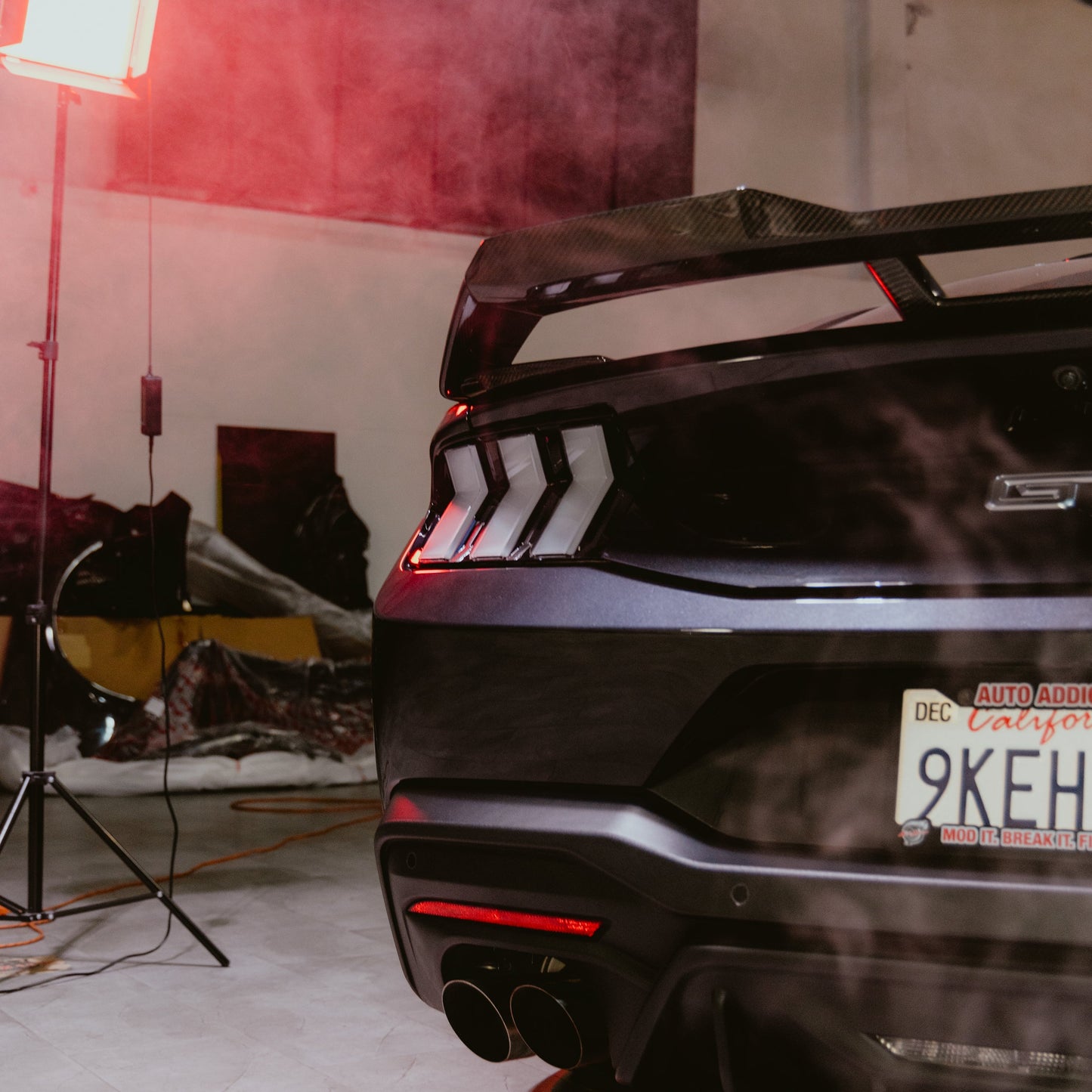 2024-2026 Mustang S650 Euro Style Taillights Amber Turn Signal Sequential