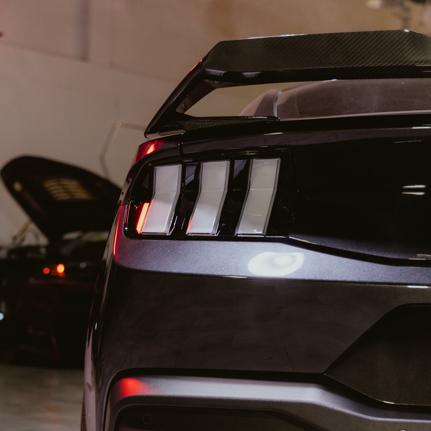 2024-2025 Mustang S650 Euro Style Taillights Amber Turn Signal Sequential