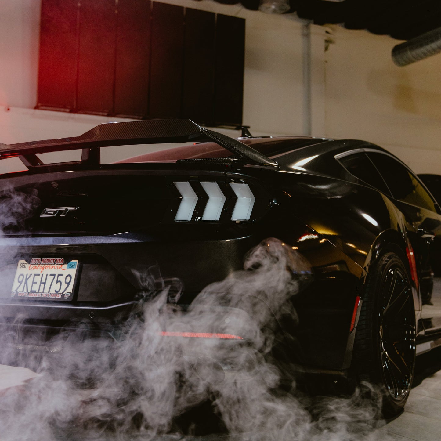 2024-2026 Mustang S650 Euro Style Taillights Amber Turn Signal Sequential