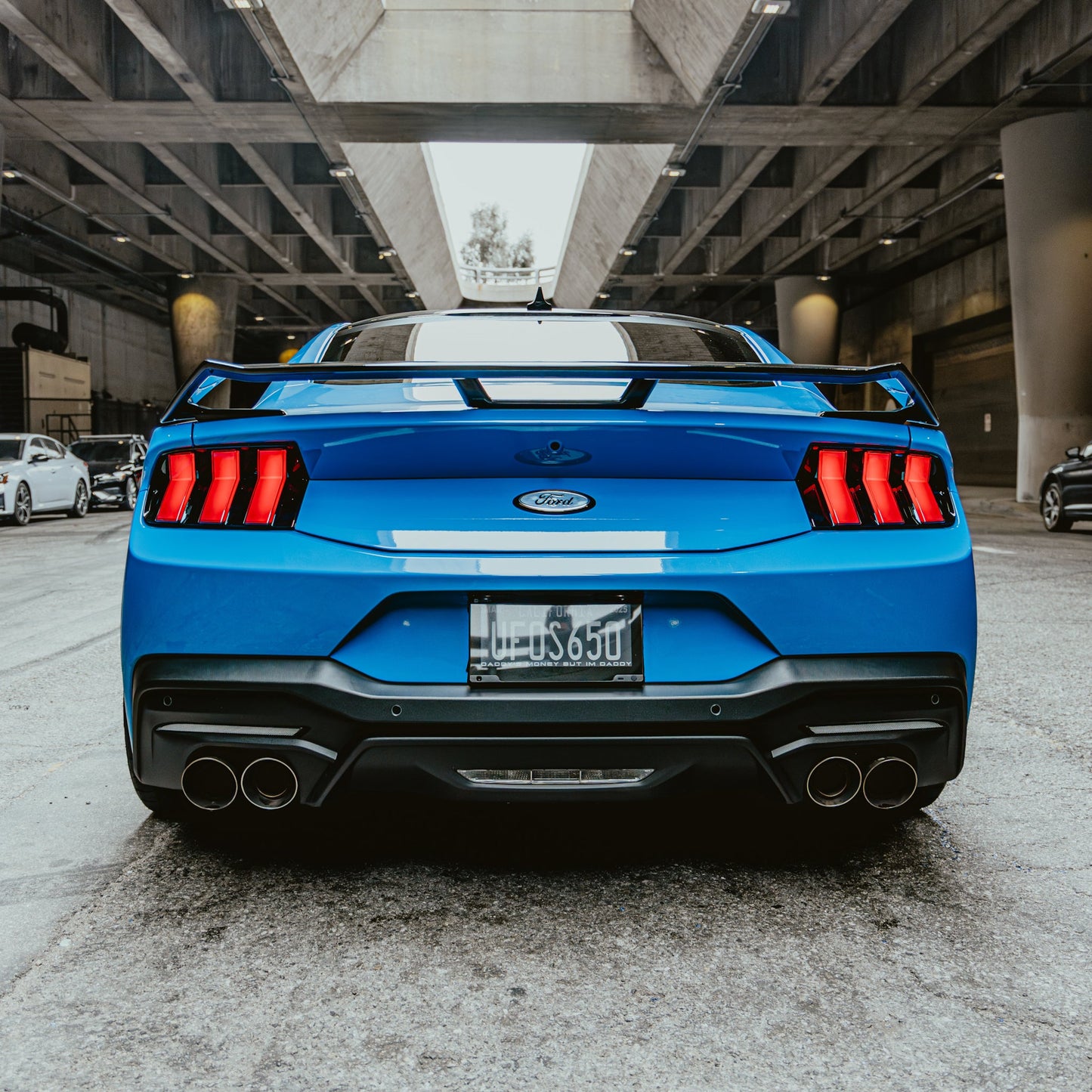 2024-2026 Mustang S650 Euro Style Taillights Amber Turn Signal Sequential