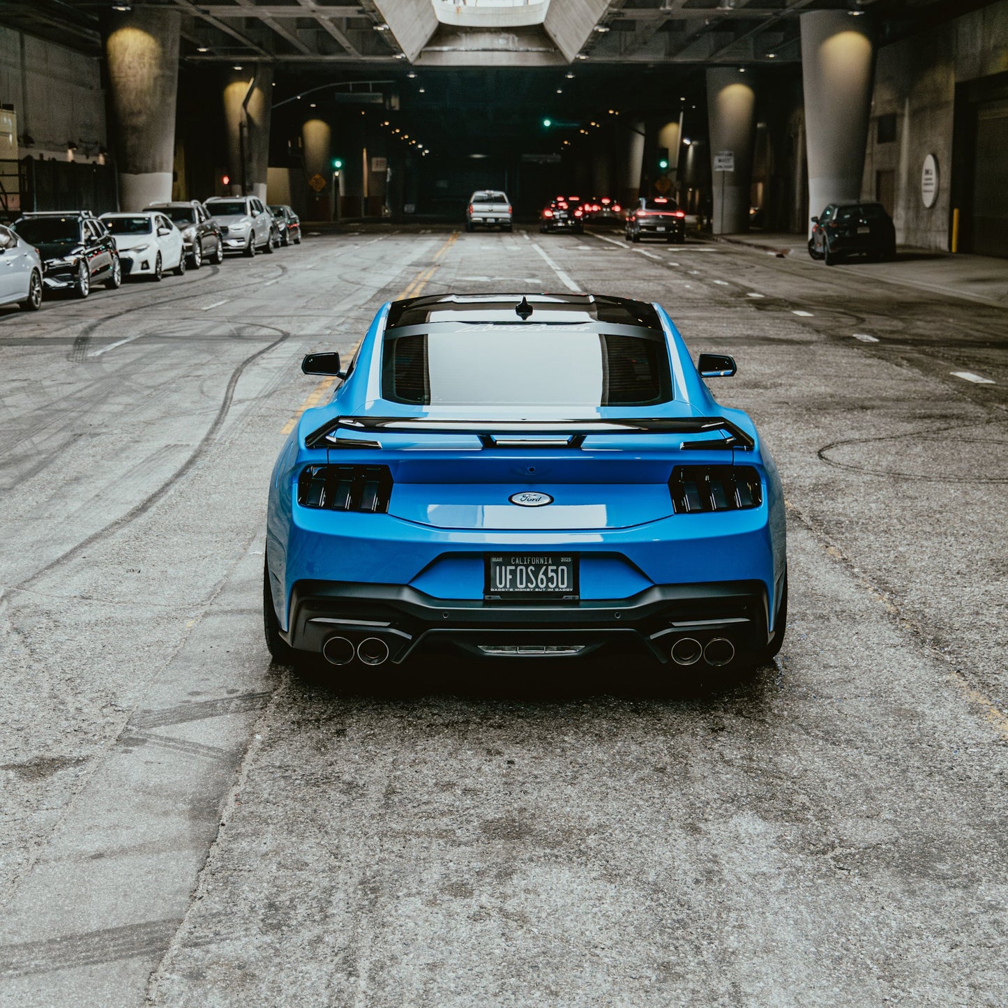 2024-2026 Mustang S650 Euro Style Taillights Amber Turn Signal Sequential