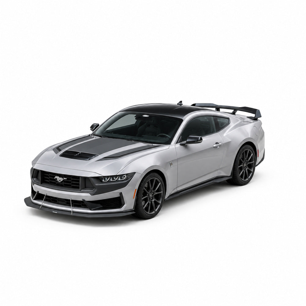 2024-2026 Ford Mustang S650 Dark Horse V8R Front Splitter - view 2