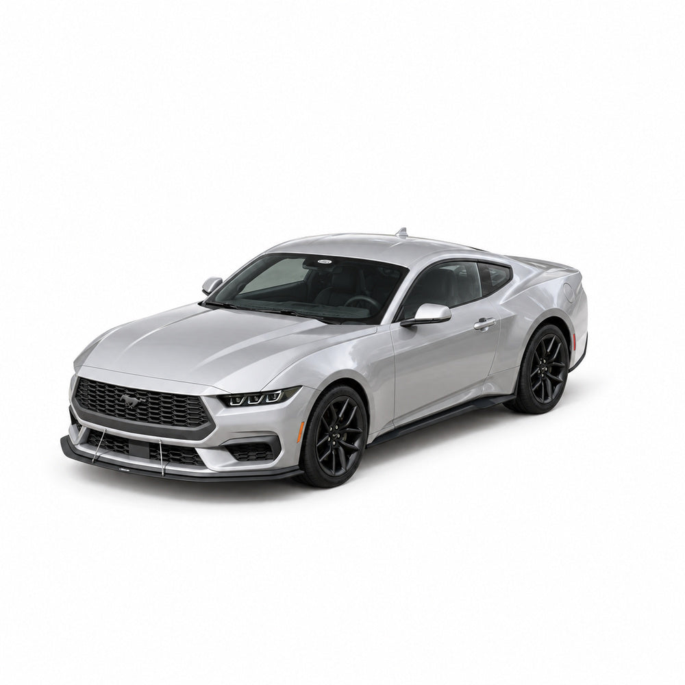 2024-2026 Ford Mustang S650 V8R Front Splitter, ABS - view 2