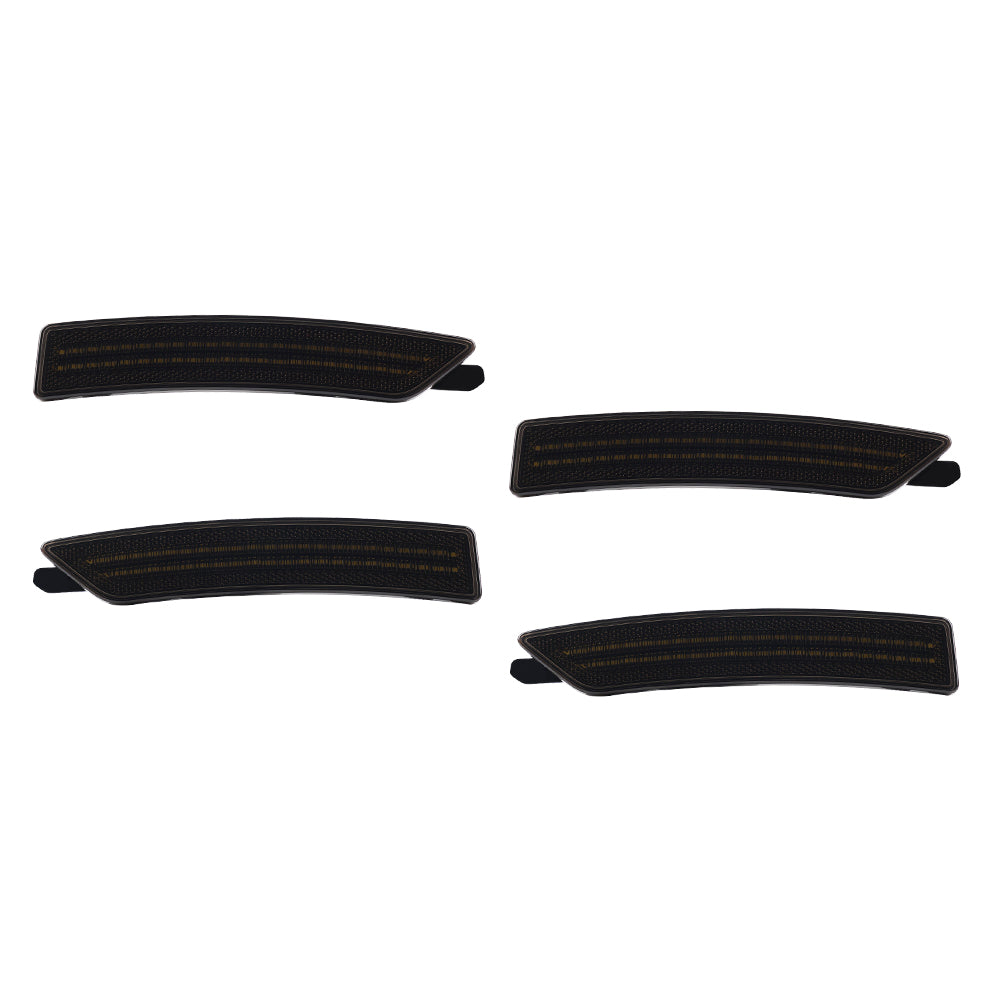 2024-2026 Ford Mustang S650 Smoke White LED Side Markers