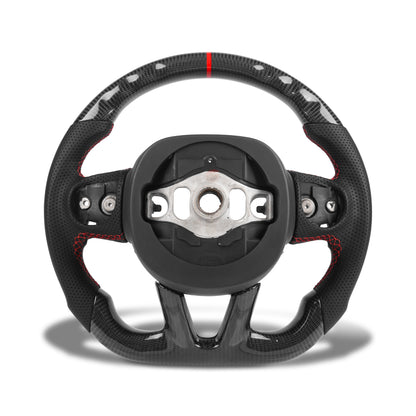 2015-2024 Dodge Challenger Carbon Fiber Steering Wheel Core Pre Manufactured