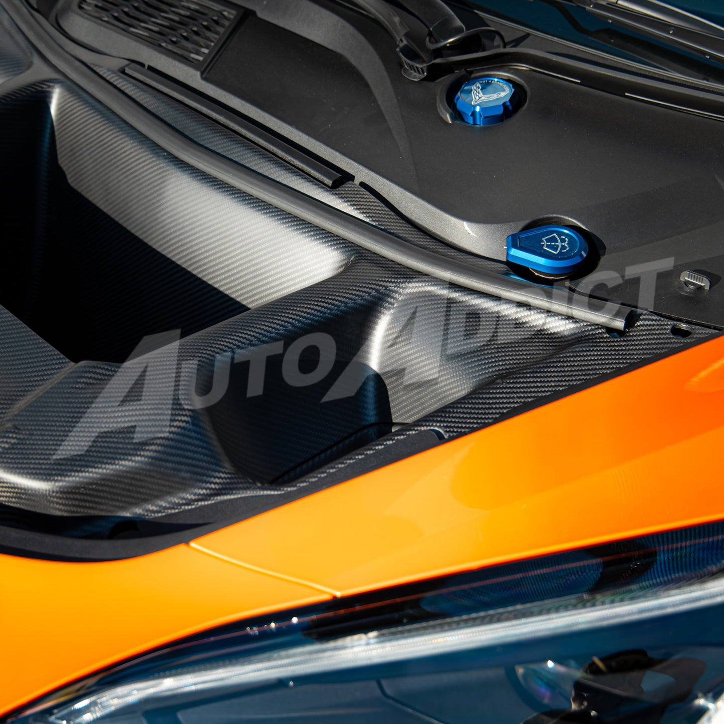 2025-2026 C8 ZR1/ZR1X ZTK Air Extractor Functional Dry Carbon Fiber Double Sided 3pcs Kit