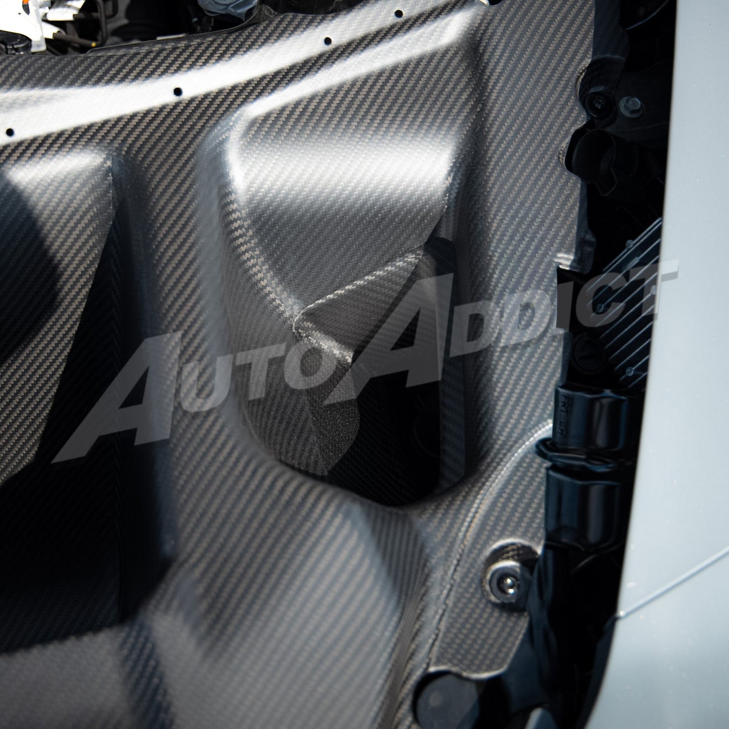 2025-2026 C8 ZR1/ZR1X ZTK Air Extractor Functional Dry Carbon Fiber Double Sided 3pcs Kit