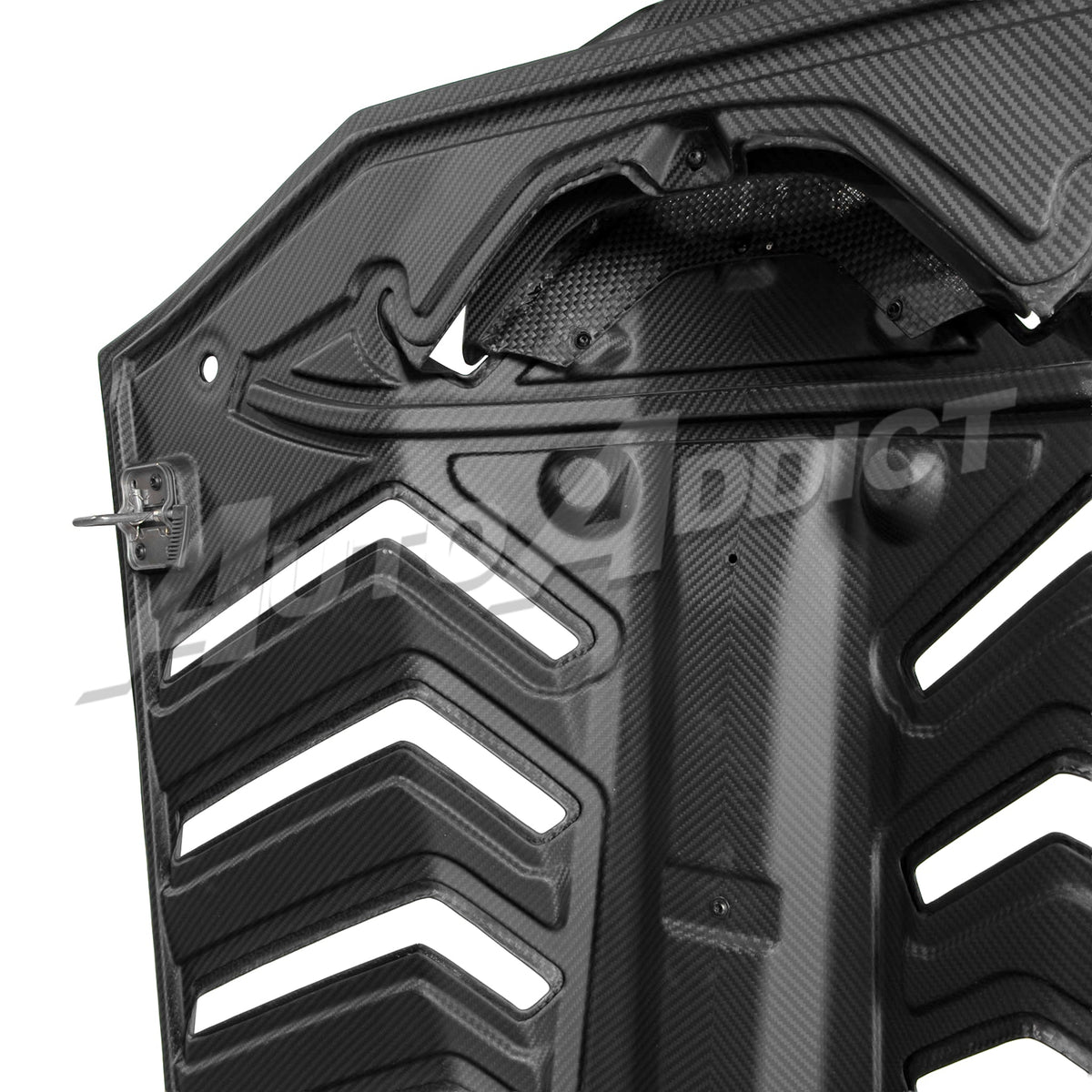 STO Lamborghini Huracan Dry Carbon Fiber Functional Rear Engine Cover