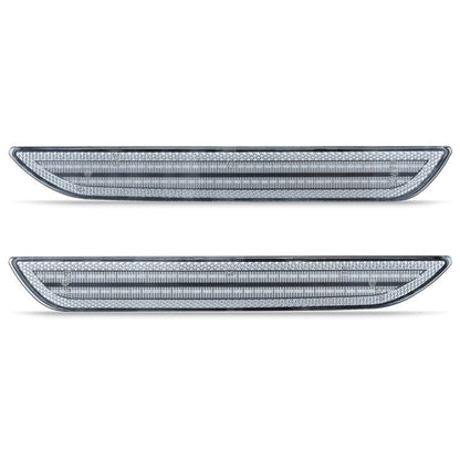 2015-2023 Mustang S550 Clear White LED Side Marker