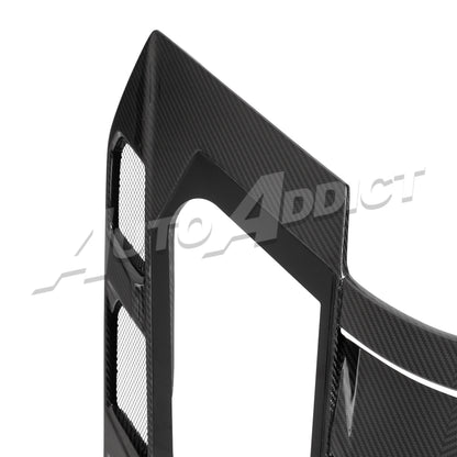 2020-2026 C8 Coupe Rear Split Window Functional Dry Carbon Fiber Double Sided w/Glass For Stingray/Z06/E-Ray