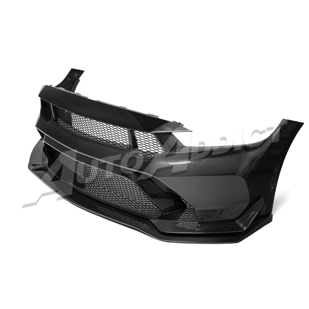 2024-2026 Mustang S650 Type-GTD Carbon Fiber Bumper Full Kit For GT/EcoBoost