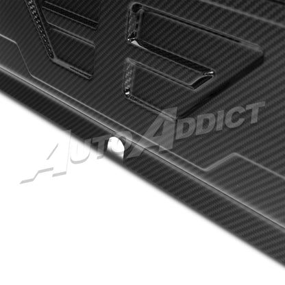 2021-2026 BMW G82 G83 M4 Dry Gloss Double Sided Carbon Fiber Engine Bay Cover